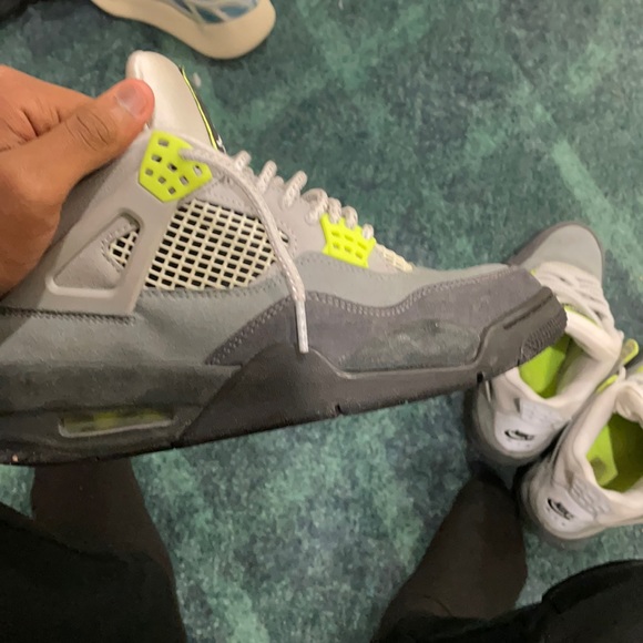 jordan 4 neon 95 - Picture 1 of 4